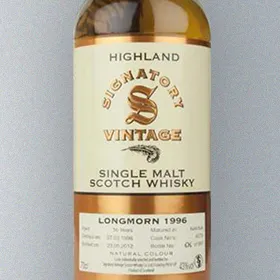 Longmorn 1996 16 Year 86 Proof Collection (Signatory)