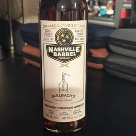 Nashville Barrel and Seelbach's Company Collaborative Bottling Straight Bourbon Whiskey Aged 8 Years (barrel #1948)