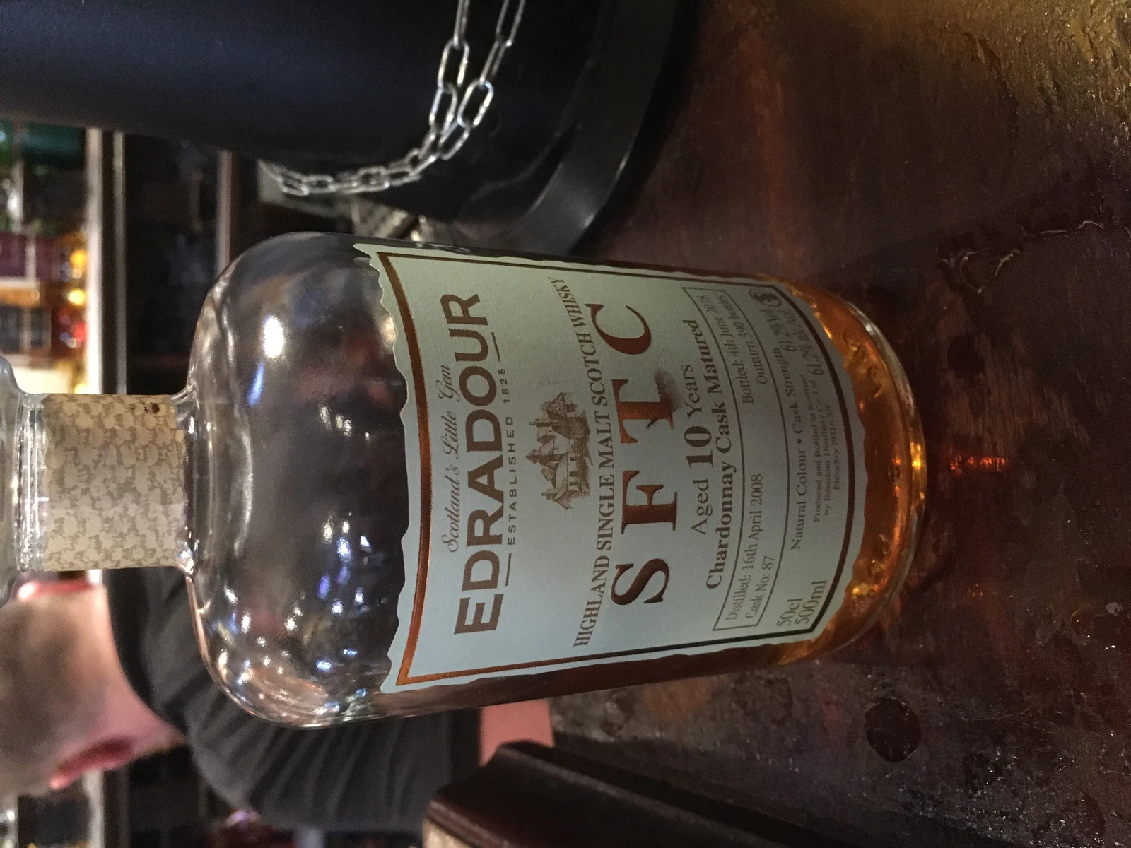 Edradour SFTC Chardonnay 10 Year