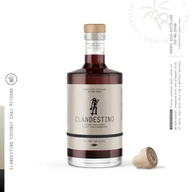 Puerto Rican Distillery Clandestino Coconut Chai Pitorro