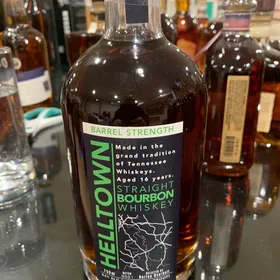 Helltown Barrel Strength Straight Bourbon Whiskey