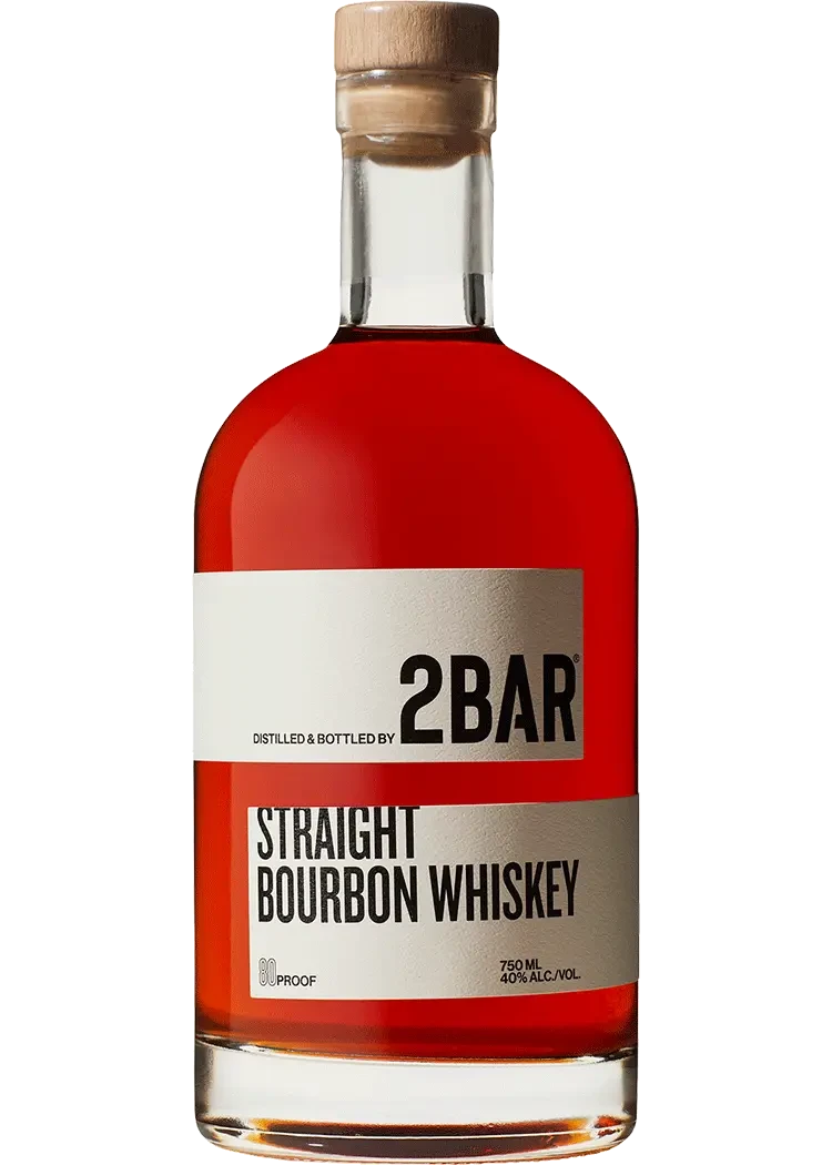 2Bar Straight Bourbon Whiskey