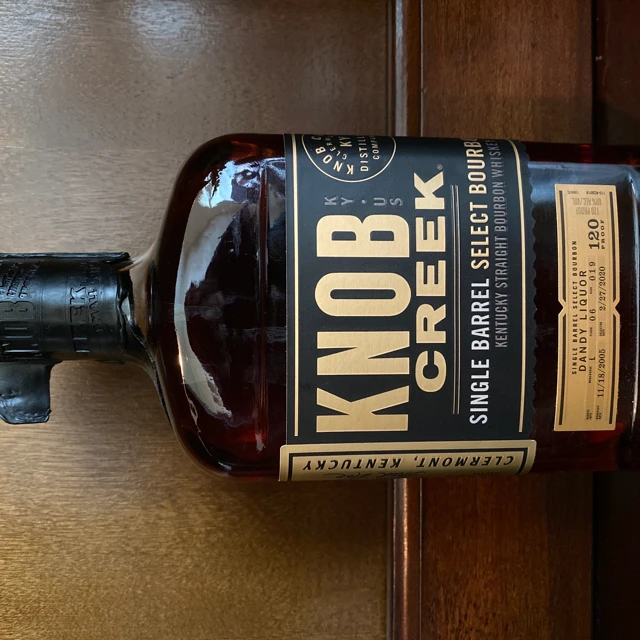 Knob Creek Single Barrel Select Dandy Liquor