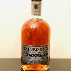 Bainbridge Battle Point Two Islands Barbados Cask Organic Wheat Whiskey
