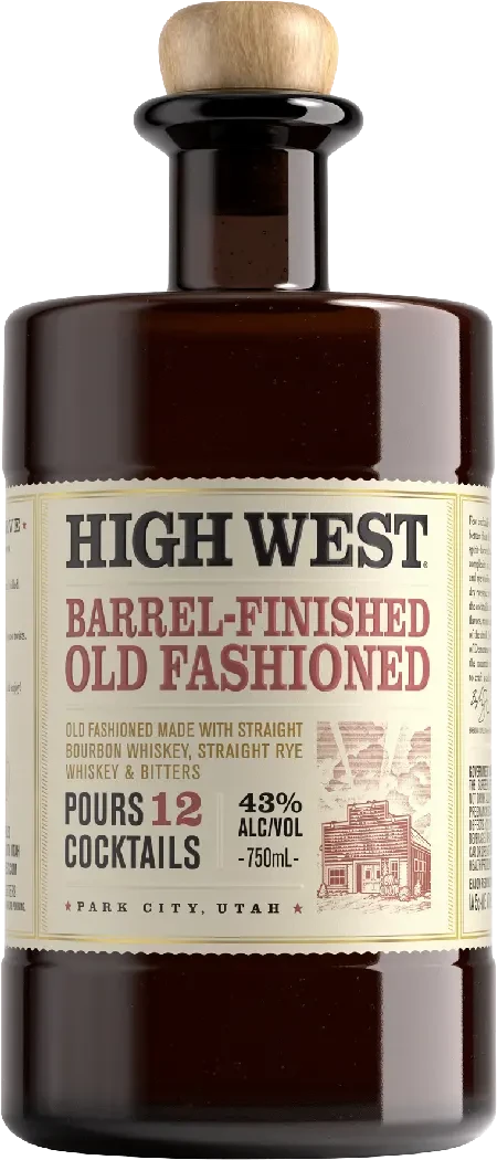 High West Barrel Finished Old Fashioned Cocktail