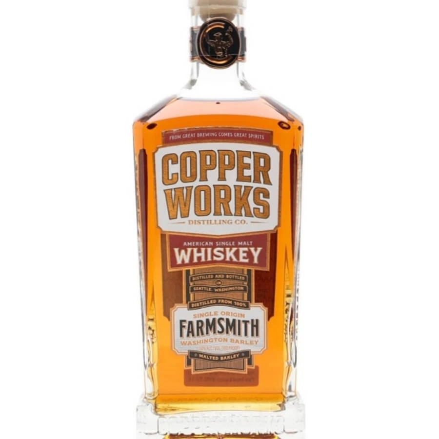 Copperworks Farmsmith American Single Malt Whiskey