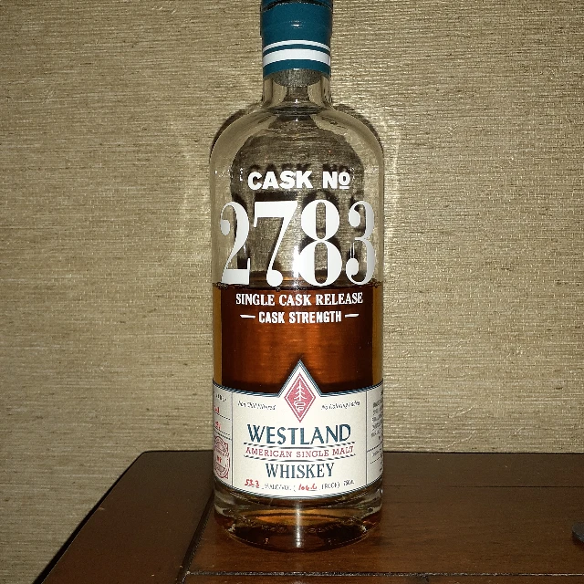 Westland American Single Cask Release #2783