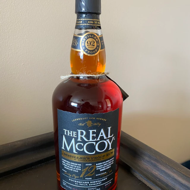 The Real McCoy 12 Year Distiller's Proof Rum