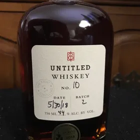 One Eight Distilling Untitled Whiskey No. 10 Batch 2
