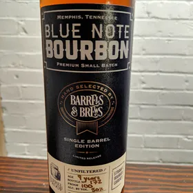 Blue Note Bourbon Single Barrel 9 Year (Barrels & Brews)