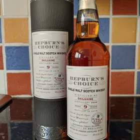 Dailuaine 2009 9 Year Hepburn's Choice (Hunter Laing)