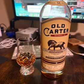 Old Carter Straight Kentucky Bourbon Whiskey Barrel Strength Single Barrel Aged 14 Years - Barrel 8
