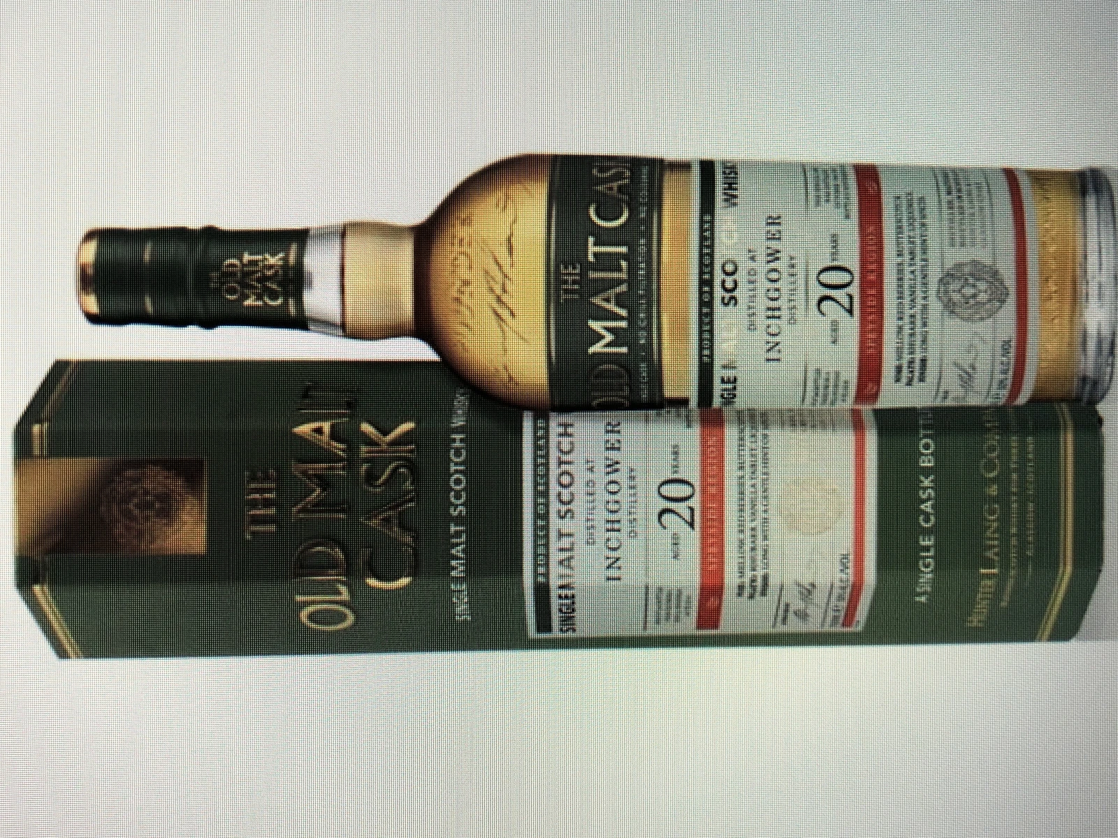 Old malt cask inchgower 20yo
