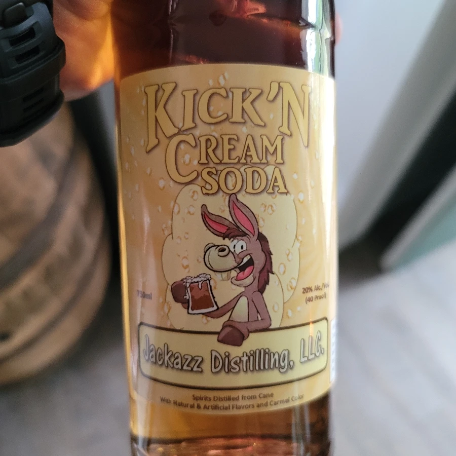 Jackazz Distilling Kick'n Cream Soda Moonshine