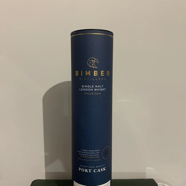 Bimber Ex Ruby Port Cask Limited Single Cask Release cask #43 Feb 2021 (291 bottles)