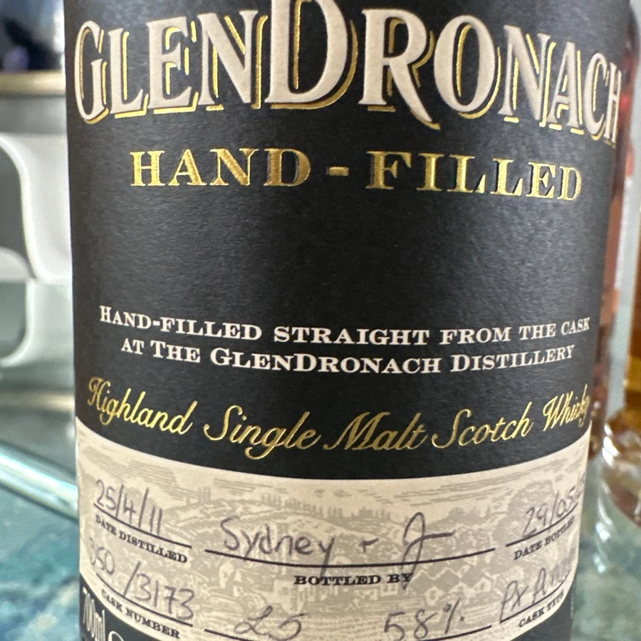 Glendronach Hand-Filled 350/3173