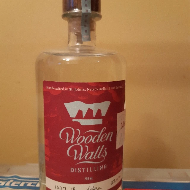 Wooden walls maiden voyage 100% rye vodka