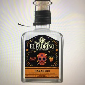 El Padrino De Mi Tierra Spicy Habanero Blanco Tequila