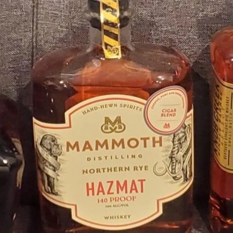 Mammoth Distilling Northern Rye Hazmat - Cigar Blend
