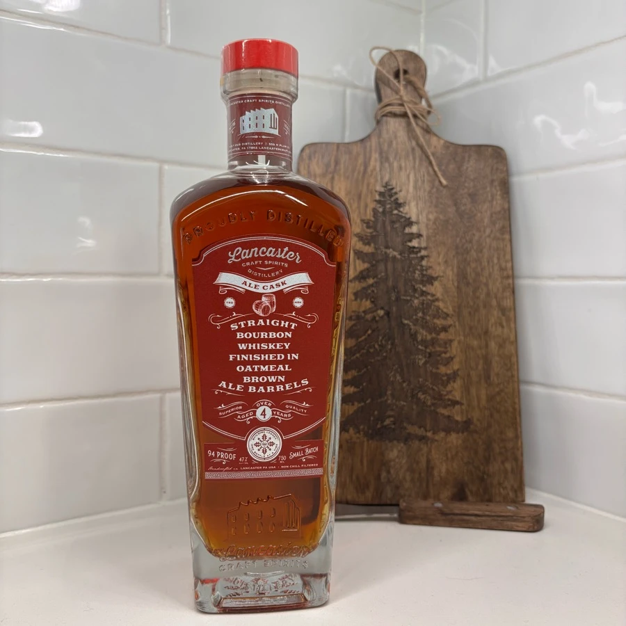 Lancaster Craft Spirits Straight Bourbon Finished in Oatmeal Brown Ale Barrels