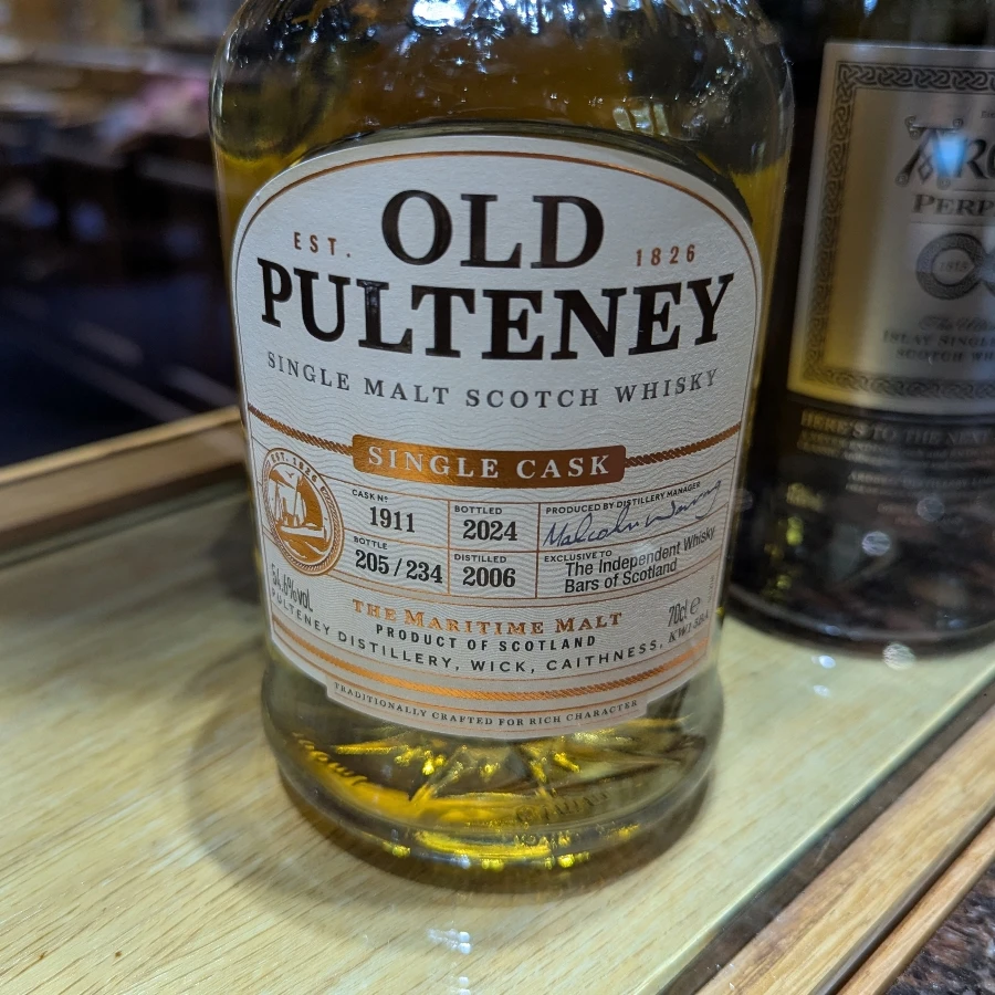 Old Pulteney 2006 17 Year Old IWBOS #1911