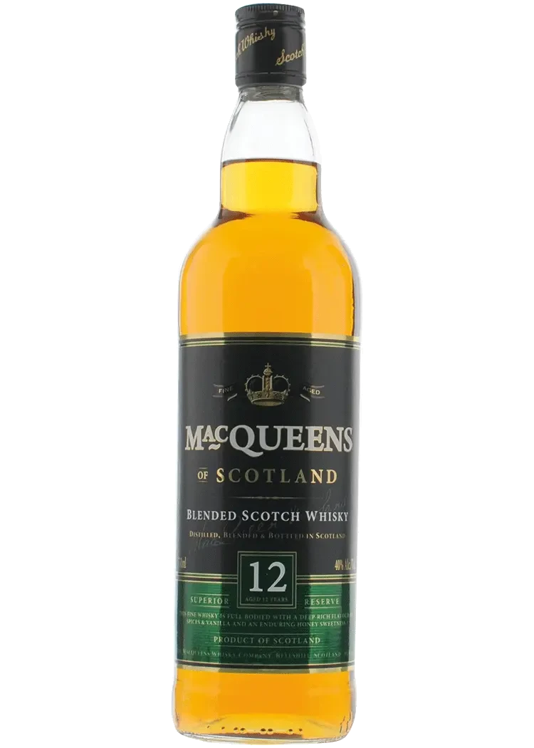 MacQueens 12 year blended scotch whisky