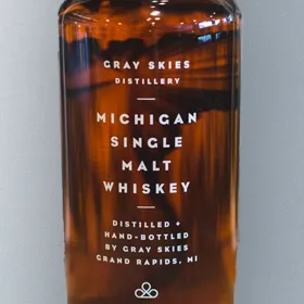 Gray Skies Michigan Single Malt Whiskey