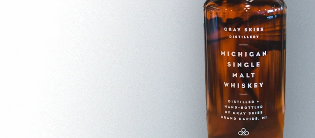 Gray Skies Michigan Single Malt Whiskey