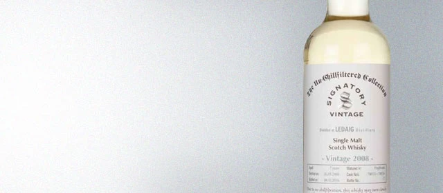 Ledaig 2008 7 Year Un-Chillfiltered Collection (Signatory)