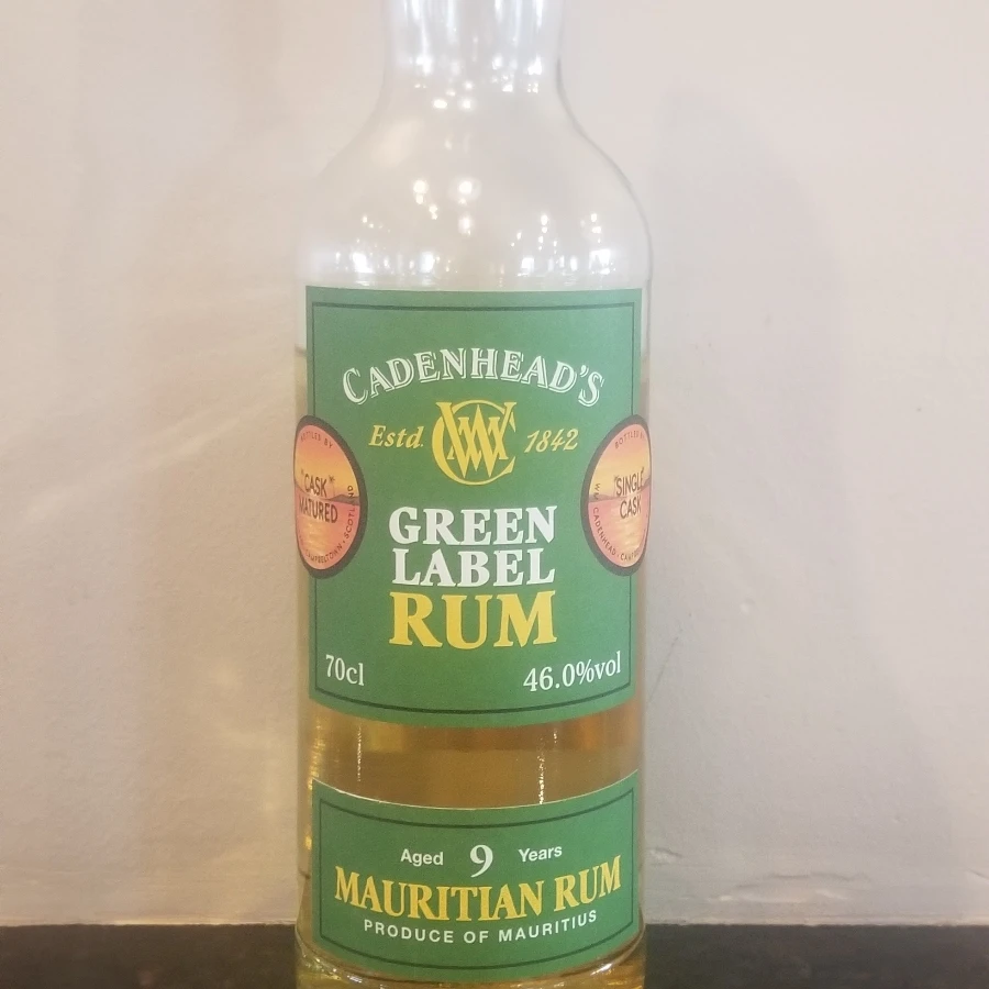 Cadenheads's Green Label Mauritian Rum