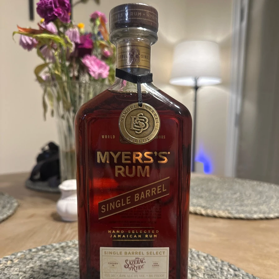Myers's Rum Single Barrel Sazerac Rye