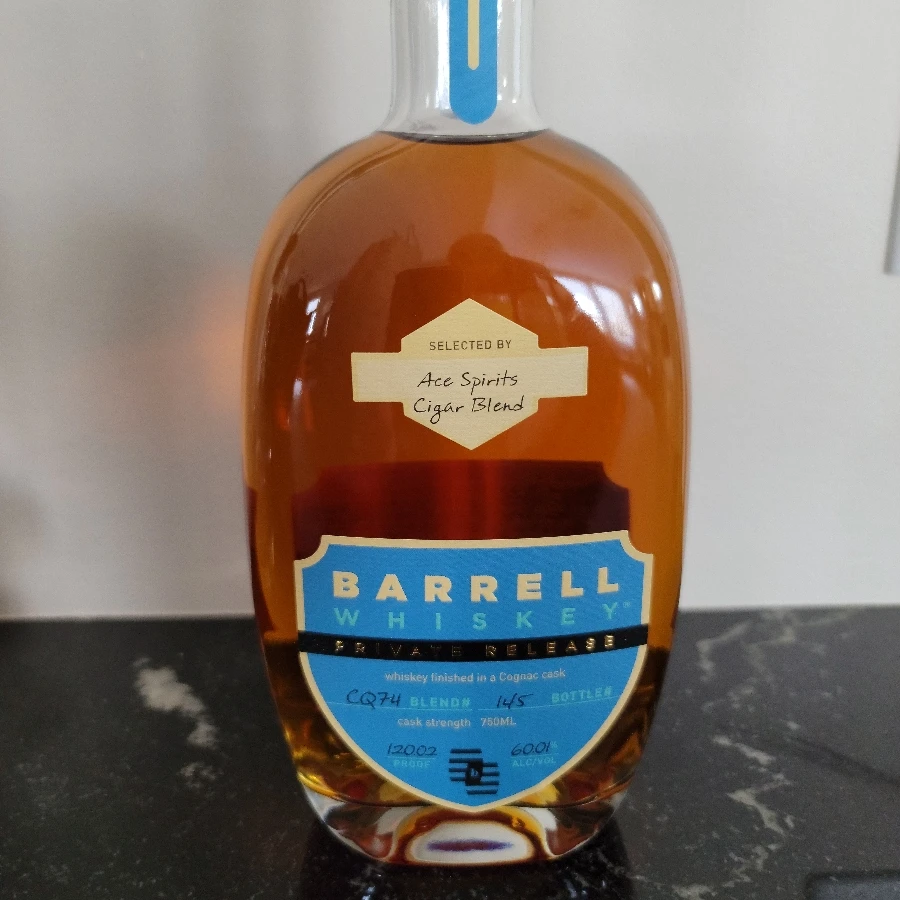 Barrell Whiskey Private Release CQ74 Finished in a Cognac Cask
