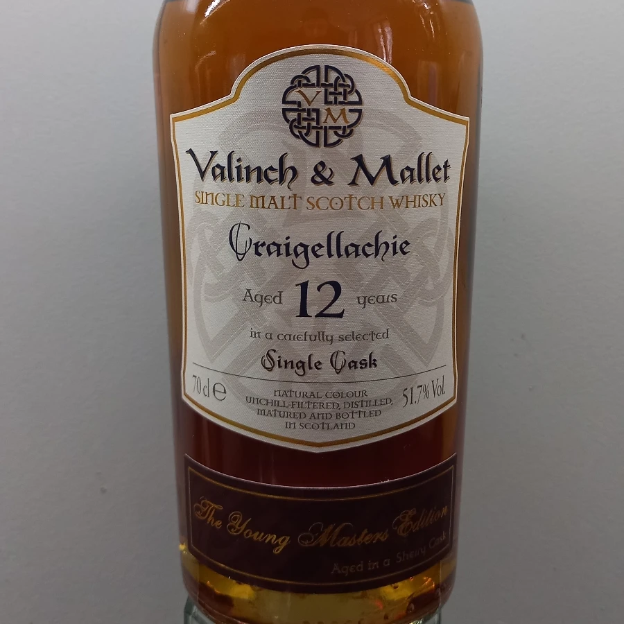 Craigelachie 12 years Valinch & Mallet