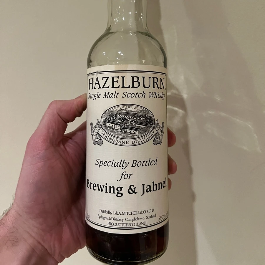 Hazelburn (1997) For Brewing & Jahnel 8 yr sib Oloroso