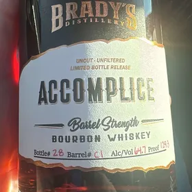 Brady's Distillery Bourbon - Barrel Strength "C01"