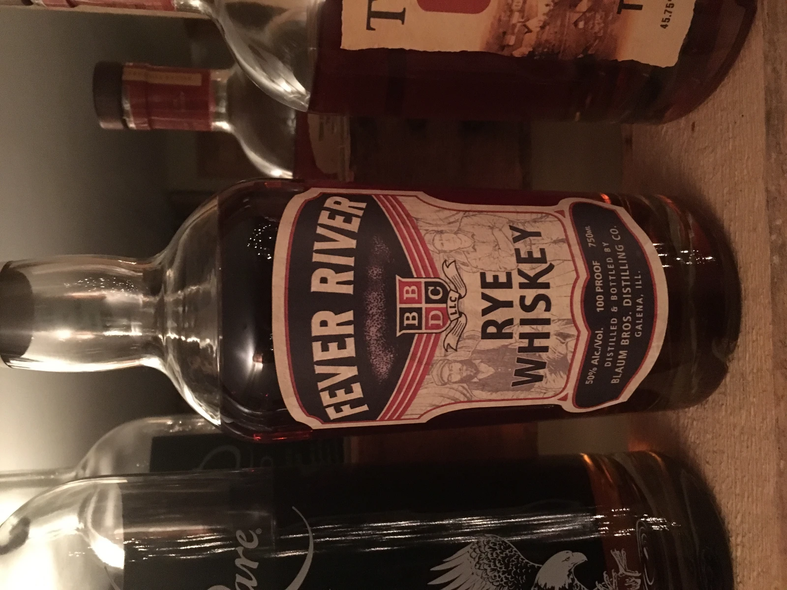 Blaum Brothers Fever River Rye Whiskey