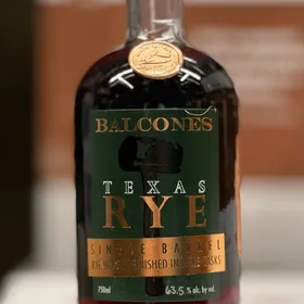 Balcones barrel select rye port finish
