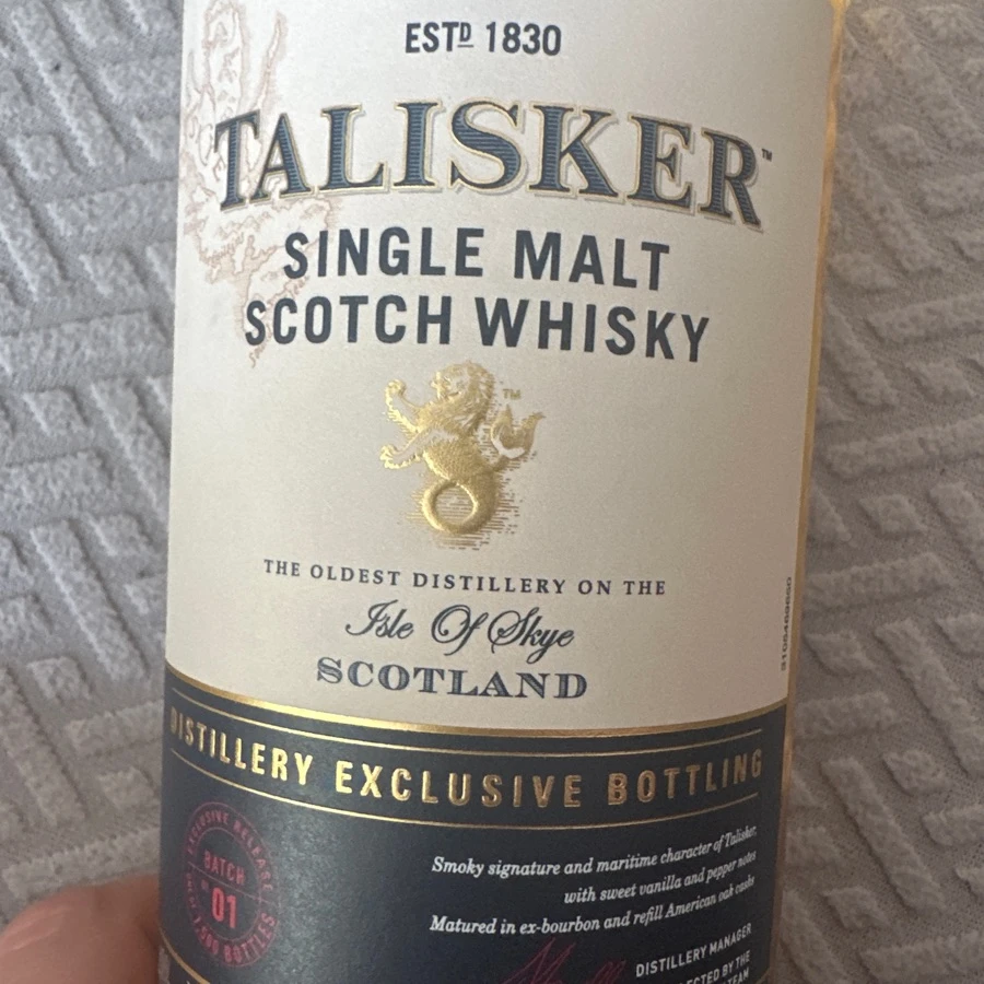 Talisker - Distillery Exclusive Batch # 1