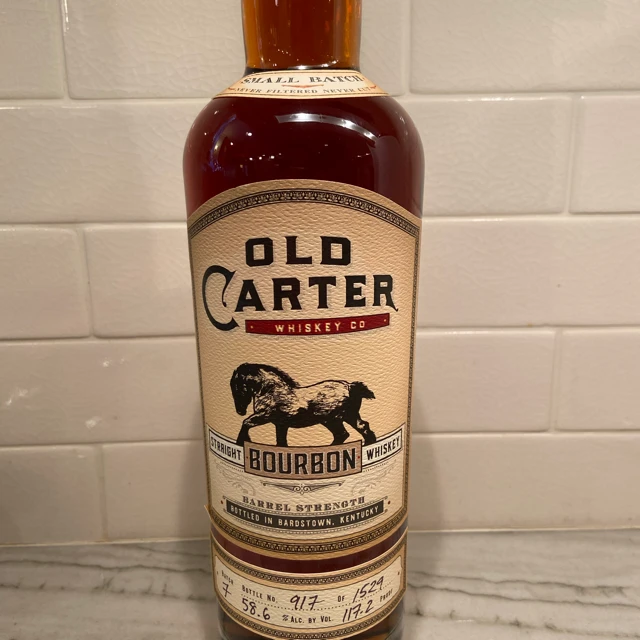 Old Carter Straight Bourbon Batch 7 (2021 Release)
