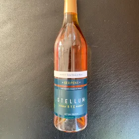 stellum serpens cask strength straight rye whiskey