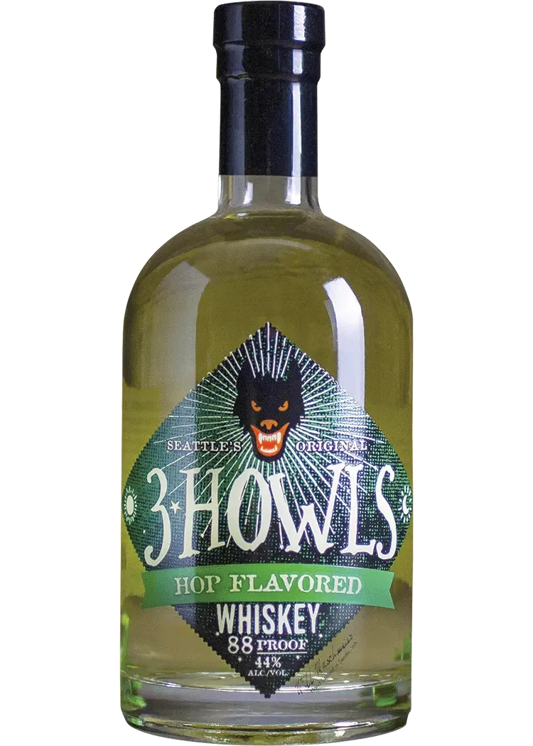 3 Howls Hop Flavored  Whiskey