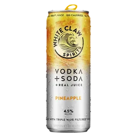White Claw Vodka + Soda Pineapple