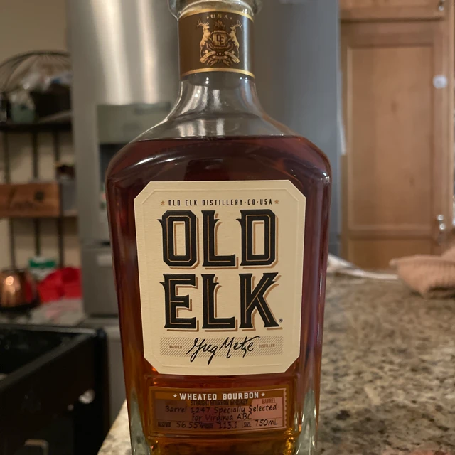 Old Elk Wheated Bourbon (Barrel 1247 Specially Selected for Virginia ABC)