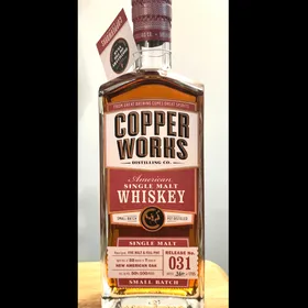 Copperworks American Single Malt (Release No. 031)