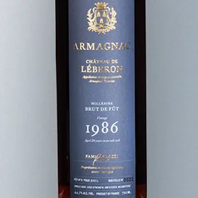 Chateau de Leberon 1986 Armagnac Ténarèze