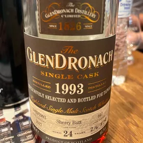 Glendronach 1993 24 Year Cask# 647 (Taiwan Exclusive)