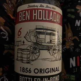Ben Holloday 1856 Original Missouri Straight Bourbon Whiskey 6 Year
