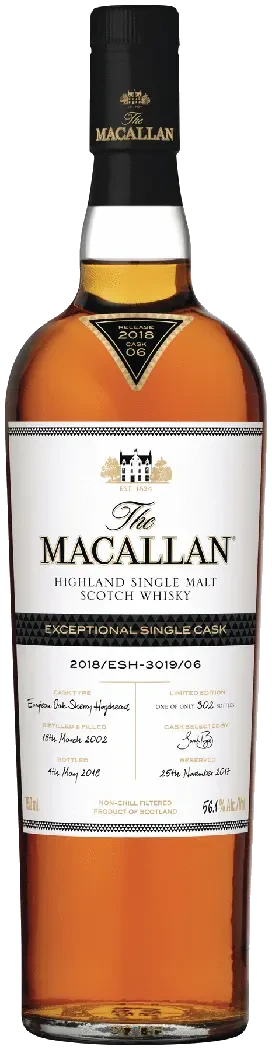 Macallan Exceptional Sgl Csk 3019