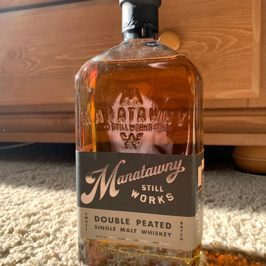 Manatawny Still Works Small Batch Double Peated Single Malt Whiskey