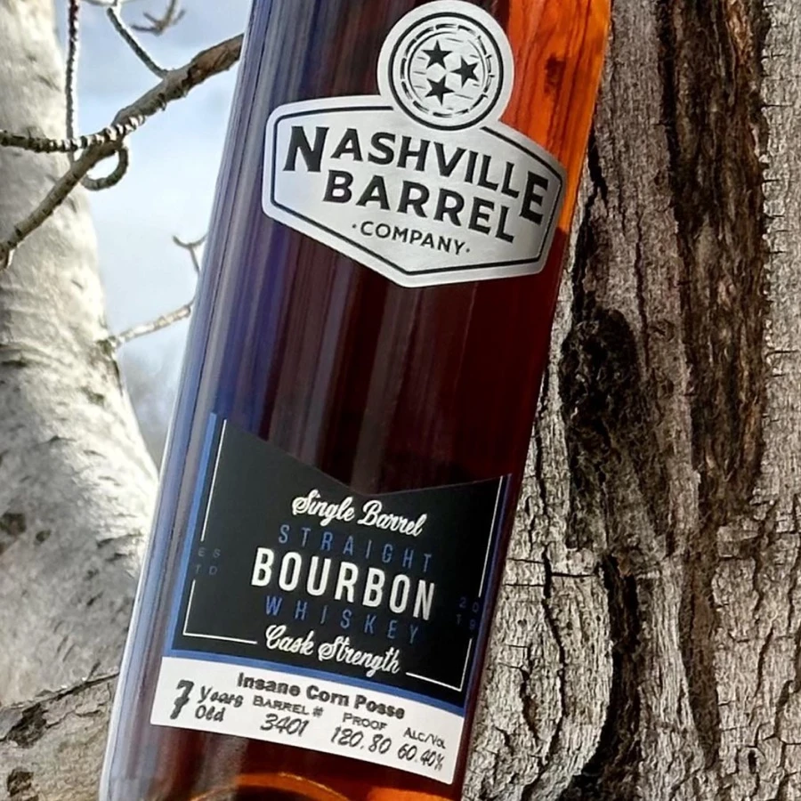 Nashville Barrel Company Single Barrel Bourbon (#3401 Insane Corn Posse)